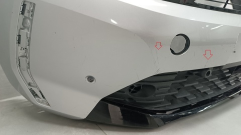 Zderzak przód przedni Opel Corsa F LIFT 23- / + podłoga