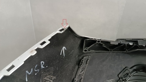 Zderzak przód przedni Opel Corsa F LIFT 23- / + podłoga