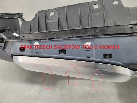 Zderzak przód przedni BMW iX3 iX 3 G08 M-Pakiet Lift LCI 21-25