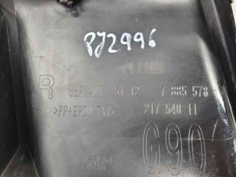 Dyfuzor spoiler dokładka tył tylny tylna prawy prawa BMW M5 G90 24-