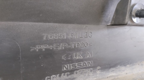 Listwa progowa lewa Nissan Leaf II ZE1 17- gg440-0275c-c