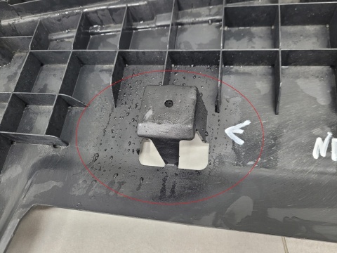 Osłona płyta podłoga zderzaka pod zderzak przód Peugeot 408 II 2 P54 22-