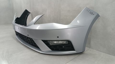 ZDERZAK PRZÓD PRZEDNI SEAT LEON III LIFT 5F 17- 20 /+ HALOGEN