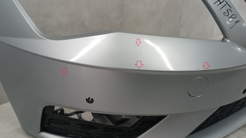 ZDERZAK PRZÓD PRZEDNI SEAT LEON III LIFT 5F 17- 20 /+ HALOGEN