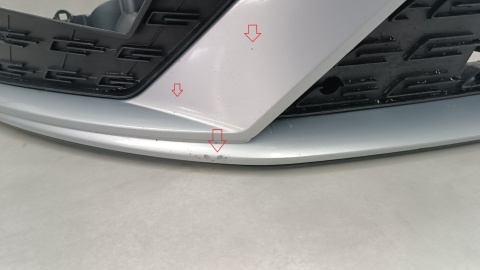 ZDERZAK PRZÓD PRZEDNI SEAT LEON III LIFT 5F 17- 20 /+ HALOGEN
