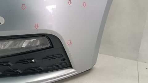 ZDERZAK PRZÓD PRZEDNI SEAT LEON III LIFT 5F 17- 20 /+ HALOGEN