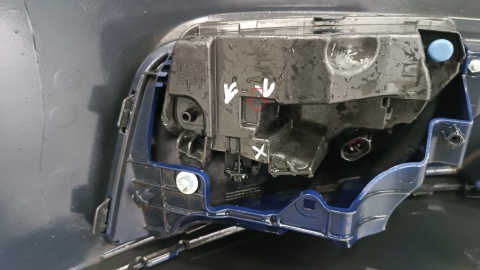 ZDERZAK PRZÓD PRZEDNI SEAT LEON III LIFT 5F 17- 20 /+ HALOGEN
