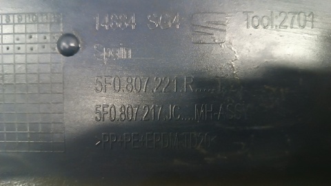 ZDERZAK PRZÓD PRZEDNI SEAT LEON III LIFT 5F 17- 20 /+ HALOGEN