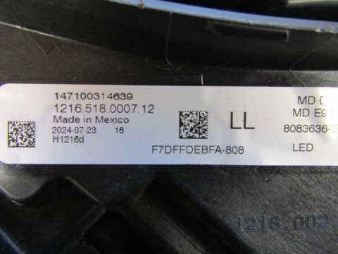 LAMPA PRZÓD BMW 2 G42 FULL LED 22- RH PRAWA SHADOW LINE 8083636-07