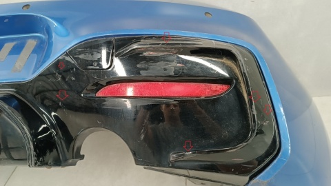 Zderzak tył tylny BMW 1 F20 F21 M-Pakiet Lift 15-18/ + dokładka maxton