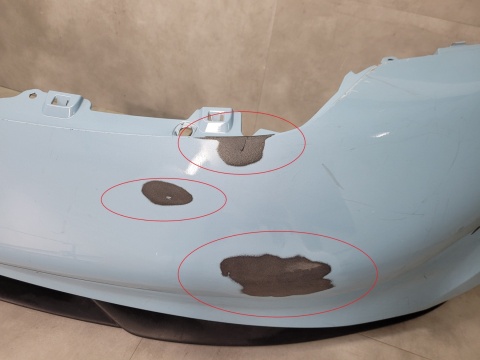 Zderzak przód przedni Porsche Taycan 9J1 19-23