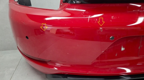 Zderzak tył tylny Porsche 718 Boxster Cayman 982 GTS 17-19 / + ślizg