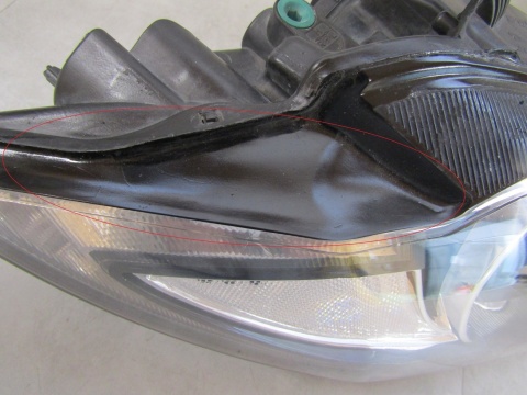 LAMPA PRZÓD JAGUAR XF X250 LIFT KSENON RH PRAWA 11-15 CX23-13W029