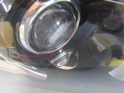 LAMPA PRZÓD JAGUAR XF X250 LIFT KSENON RH PRAWA 11-15 CX23-13W029