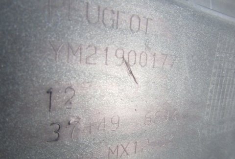 Zderzak tył tylny PEUGEOT RCZ 10-15