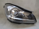LAMPA PRZÓD MERCEDES W204 LIFT KSENON SKRĘTNY ILS CZARNA AMG RH PRAWA 11-14