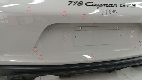 Zderzak tył tylny Porsche Cayman GTS 982 14-19