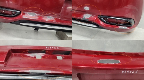 Zderzak tył tylny Toyota Auris II 2 lift HB 15-18