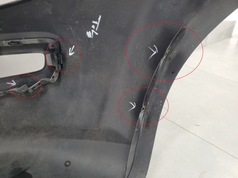 Zderzak przód przedni Fiat Punto EVO 09-12