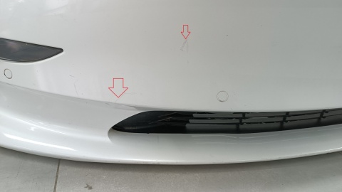 Zderzak przód przedni Tesla Model 3 III 17- / kompletny