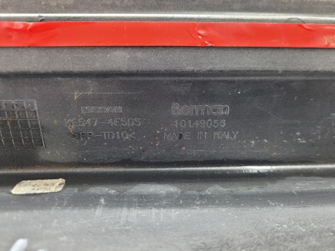 Spoiler dokładka zderzaka tył Nissan Qashqai 2 II 13-17