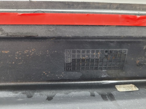 Spoiler dokładka zderzaka tył Nissan Qashqai 2 II 13-17