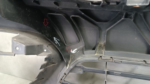 Zderzak przód przedni Porsche Cayenne II Turbo 10-14