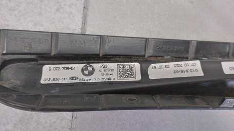 Ślizg mocowanie Lampki Led listwy progu RH prawa prawy BMW X3 G01 X4 G02