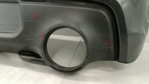 Zderzak tył tylny SUZUKI SWIFT VI MK8 SPORT 17-24