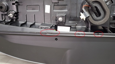 Spoiler lotka daszek klapy tył Vw Volkswagen Passat B9 3J0 R-Line kombi 24-