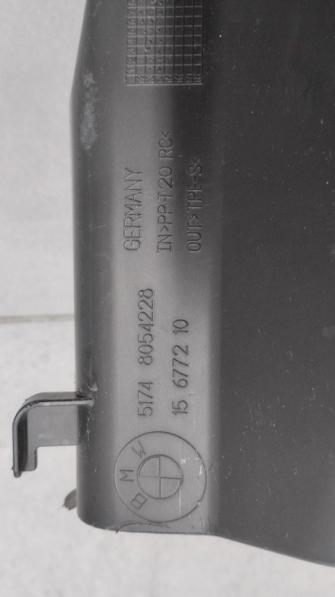 Kierownica powietrza kanał dolot BMW 3 F30 F31 / 51748054228