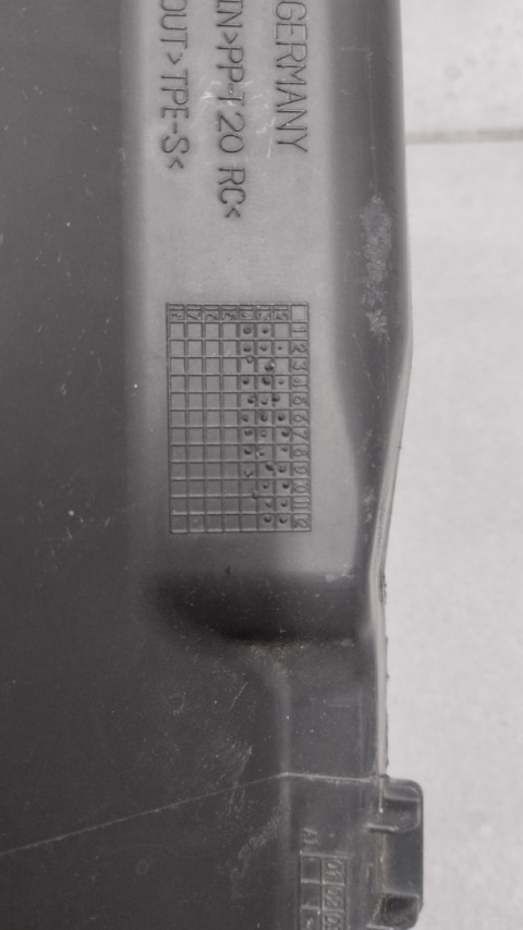 Kierownica powietrza kanał dolot BMW 3 F30 F31 / 51748054228