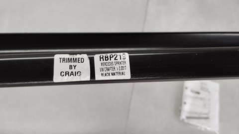 Nakładka osłona listwa zderzaka tylnego Sprinter / Crafter RBP219