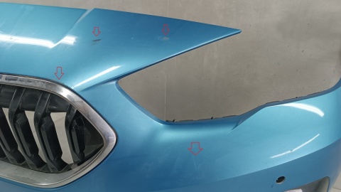 Zderzak przód przedni BMW 2 F44 Gran Coupe Sportline 19-24 / + ŚLIZGI