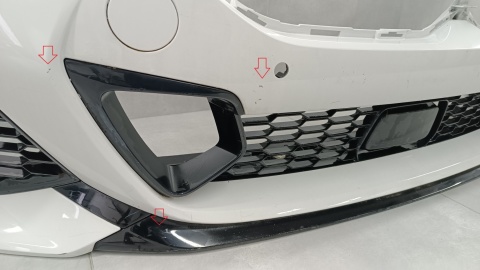 Zderzak przedni BMW 2 F44 Gran Coupe M235 19-24 / + ślizgi