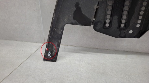Dokładka dyfuzor zderzaka tył AUDI A6 C9 85E E-TRON S-LINE 24- 85E807521B