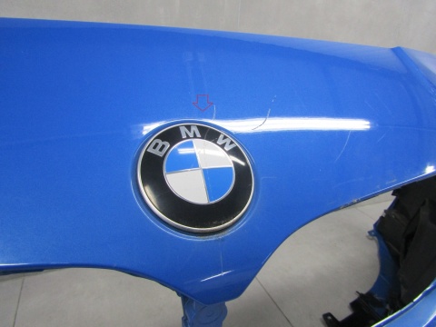 Zderzak przód przedni BMW 2 F44 Gran Coupe M Pakiet M235 19-24 / + ślizgi + wiązka