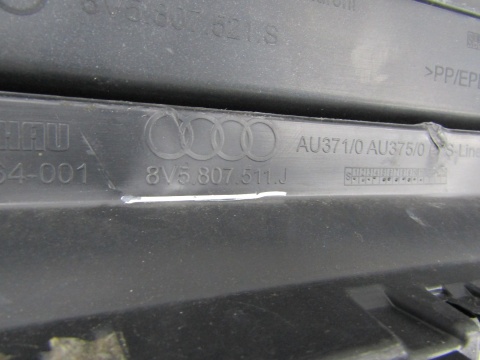 Zderzak tył tylny AUDI A3 8V5 SEDAN LIFT S-LINE 16-20