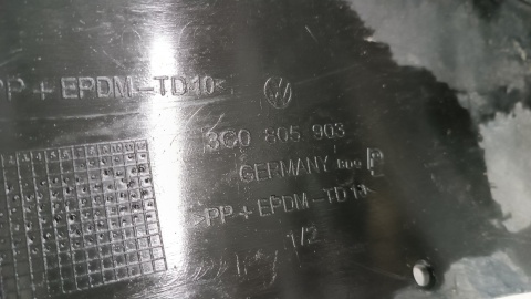 Zderzak przód przedni Volkswagen VW Passat B6 3C0 05-10 / + wiązka PDC + osłona + halogen