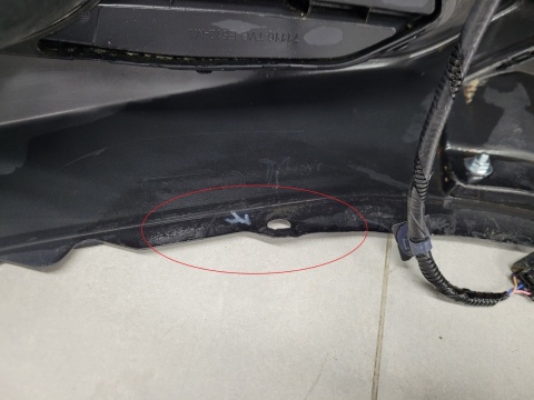 Zderzak przód przedni Honda Civic 9 IX lift 14-16