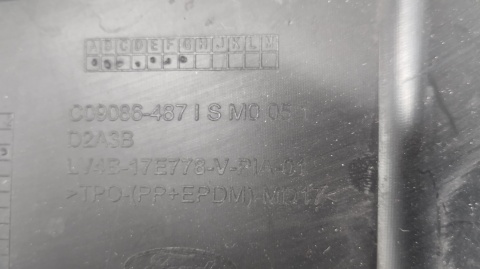 Osłona pasa pas przód przednia maskownica FORD KUGA 3 III 19-