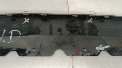 Zderzak przód przedni BMW 3 G20 G21 M-Pakiet Lift LCI 22- /+ Roleta + ślizgi