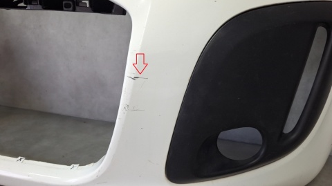 Zderzak przód przedni Citroen C1 Lift 12-14 / + wzmocnienie atrapy