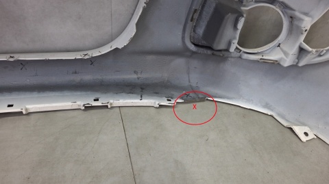 Zderzak przód przedni Citroen C1 Lift 12-14 / + wzmocnienie atrapy