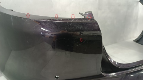 Zderzak tył tylny Porsche Panamera II 2 971 Sport DESIGN 16-19 /+ wiązka