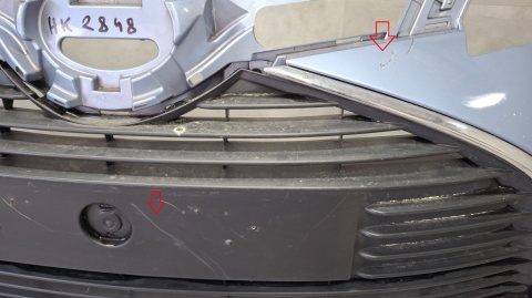 Zderzak przód przedni Toyota Yaris 3 III Lift 14-17 / + osłona
