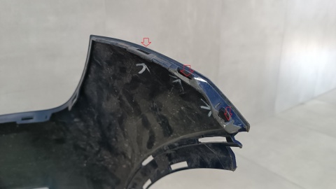 Zderzak przód przedni Tesla X 15-19
