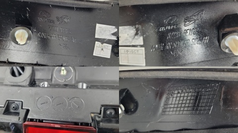 Spoiler lotka daszek klapy stop tył Hyundai Kona 2 II 23-
