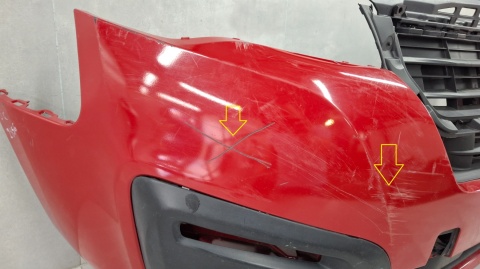 Zderzak przód Peugeot Partner 2 II Lift 15-18
