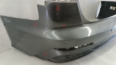 Zderzak tył tylny Audi A6 C8 4K5 S-Line Sedan LIFT 23-